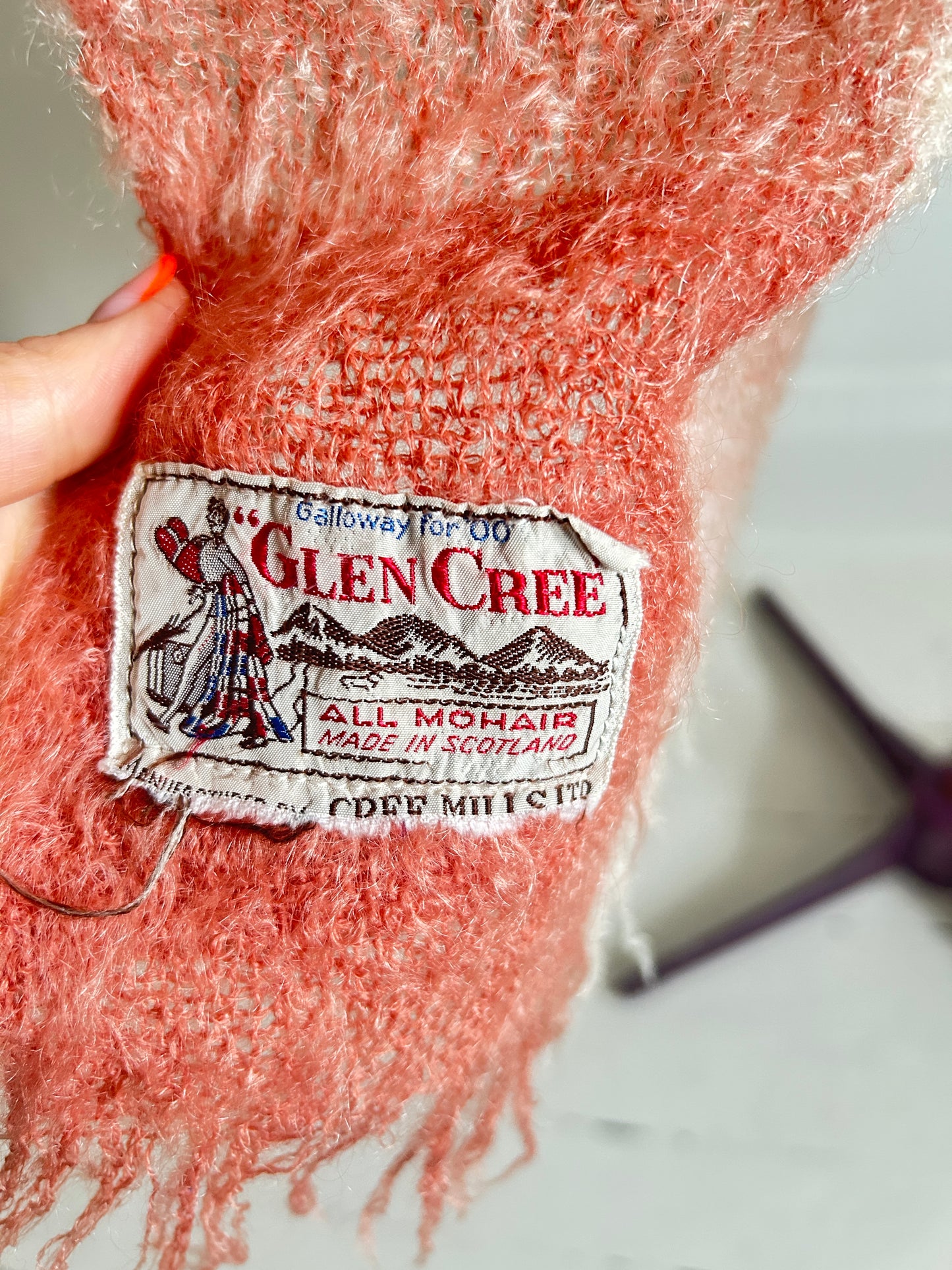 Vivianne Jacket with Upcycled Vintage Mohair Wool Size 2X/3X #CVJM23X35