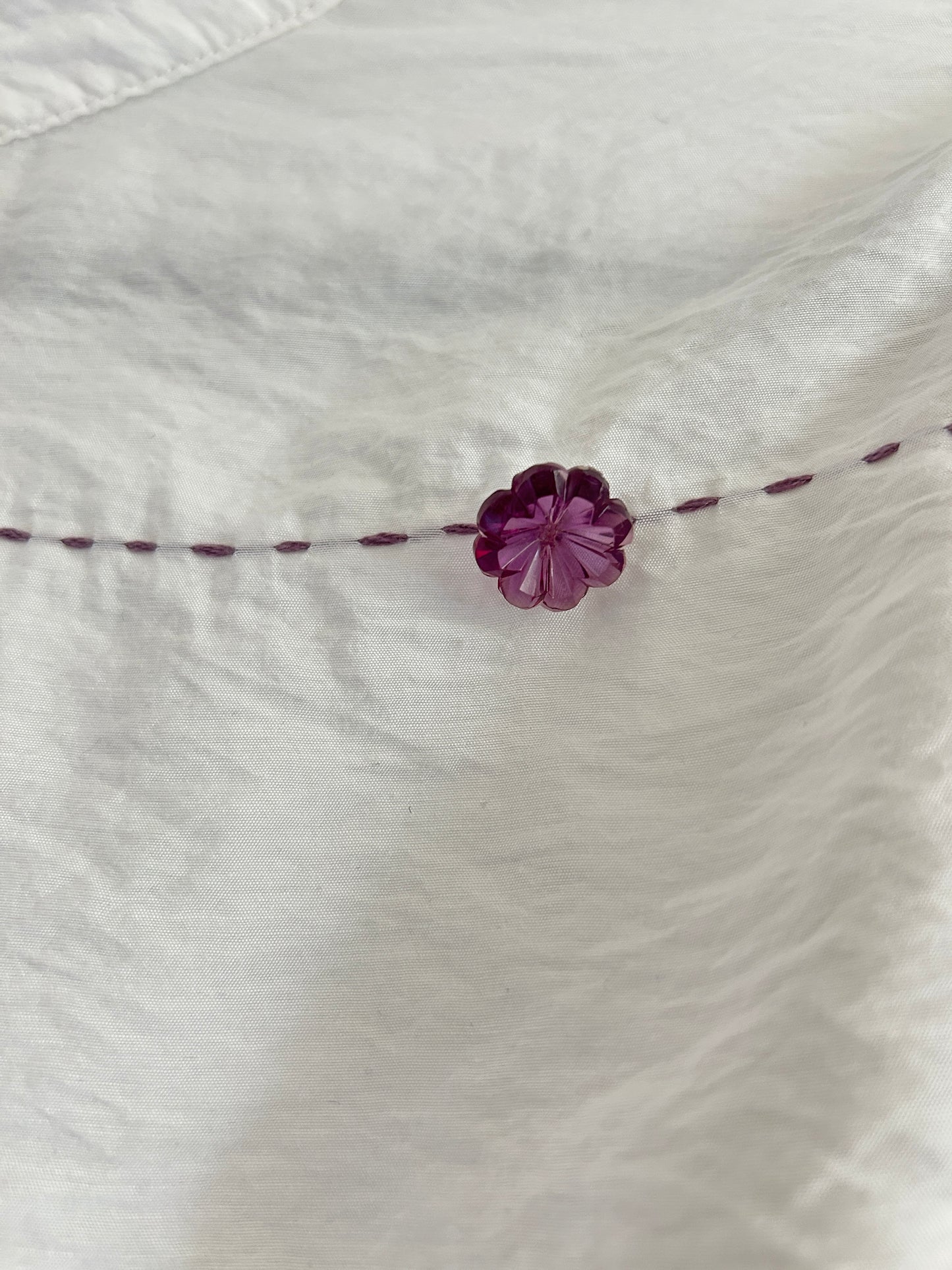 Reworked “Tuxedo Workwear” Buttondown Shirt with Handstitching M/L #TBML5