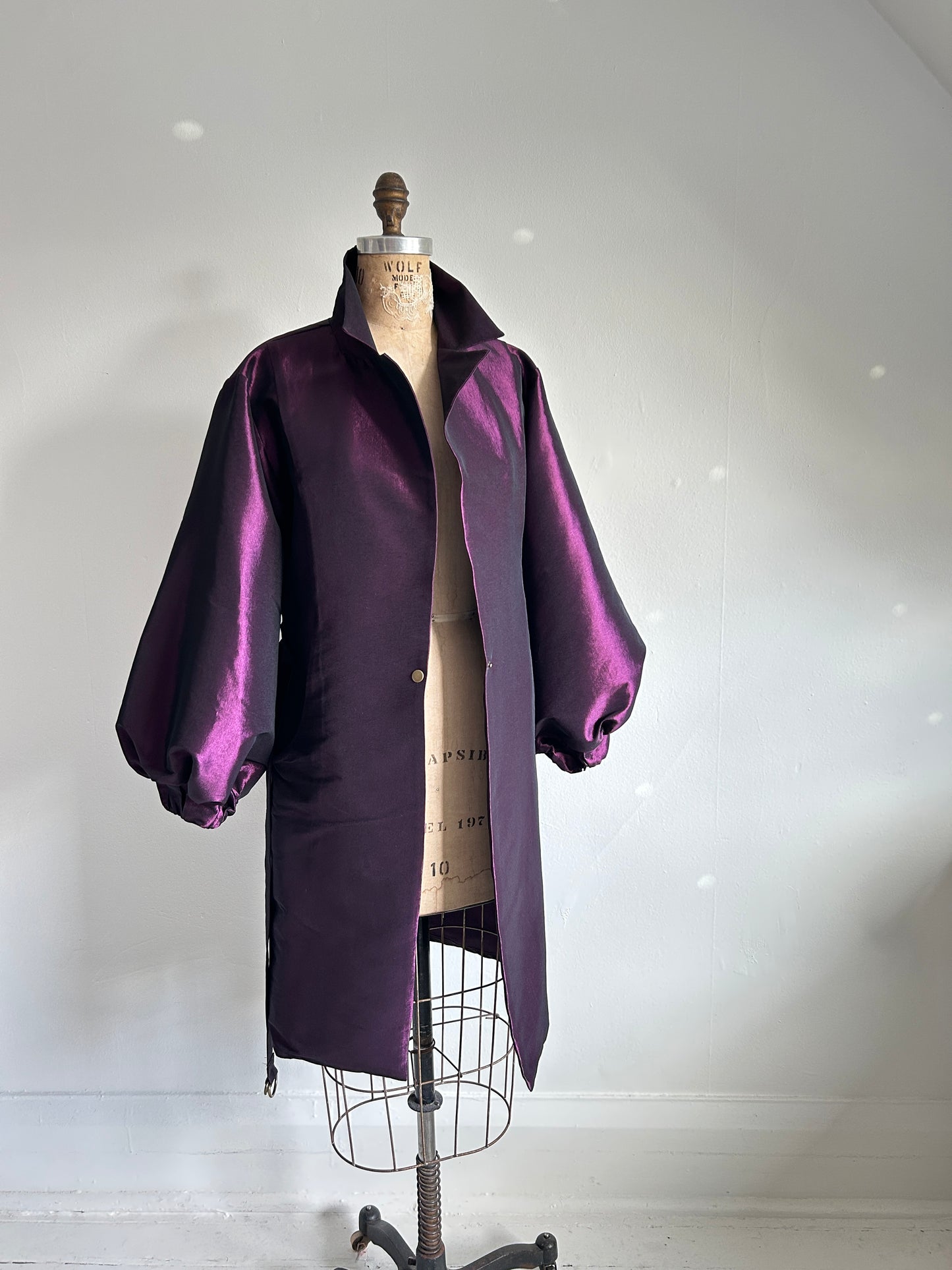 Edit Trench with Lightweight Tafetta Orchid Sizes XS-3X #CTEOR