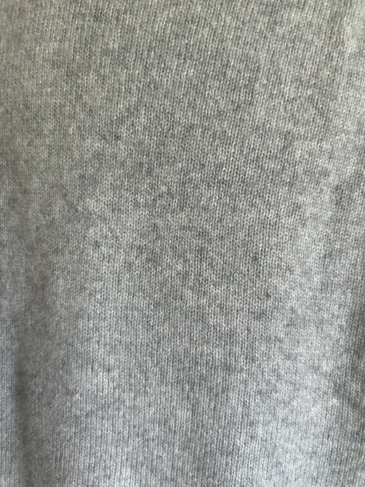 Abstract Art Patched Upcycled Lord & Taylor Cashmere Sweater 2X/3X #ART4