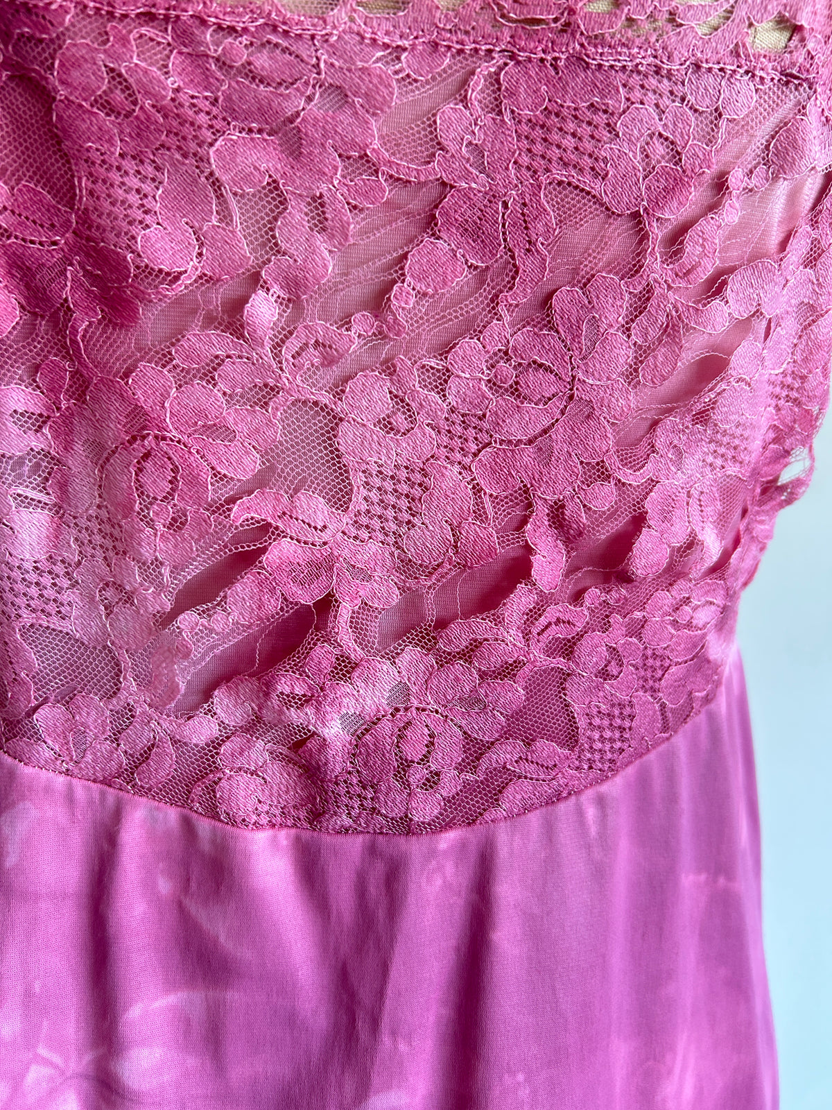 Hand Dyed Vintage Slip Dress Size S #VIN18