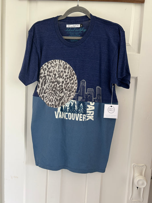 Reworked Preloved Vancouver Tshirt - Circle Series Size S/M #TSHIRT17