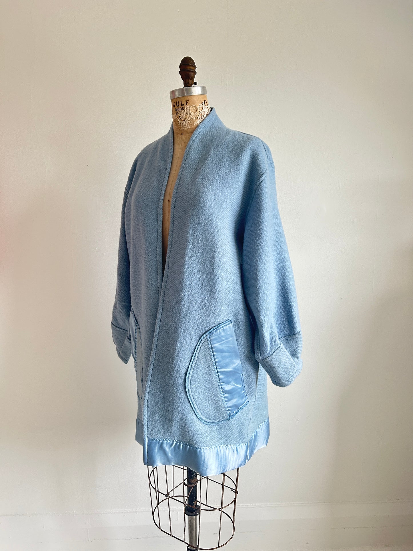 Vivianne Jacket with Upcycled Vintage Wool Size M/L #VIVW12
