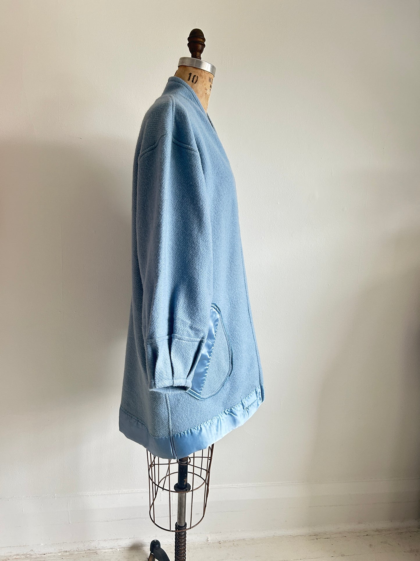 Vivianne Jacket with Upcycled Vintage Wool Size M/L #VIVW12