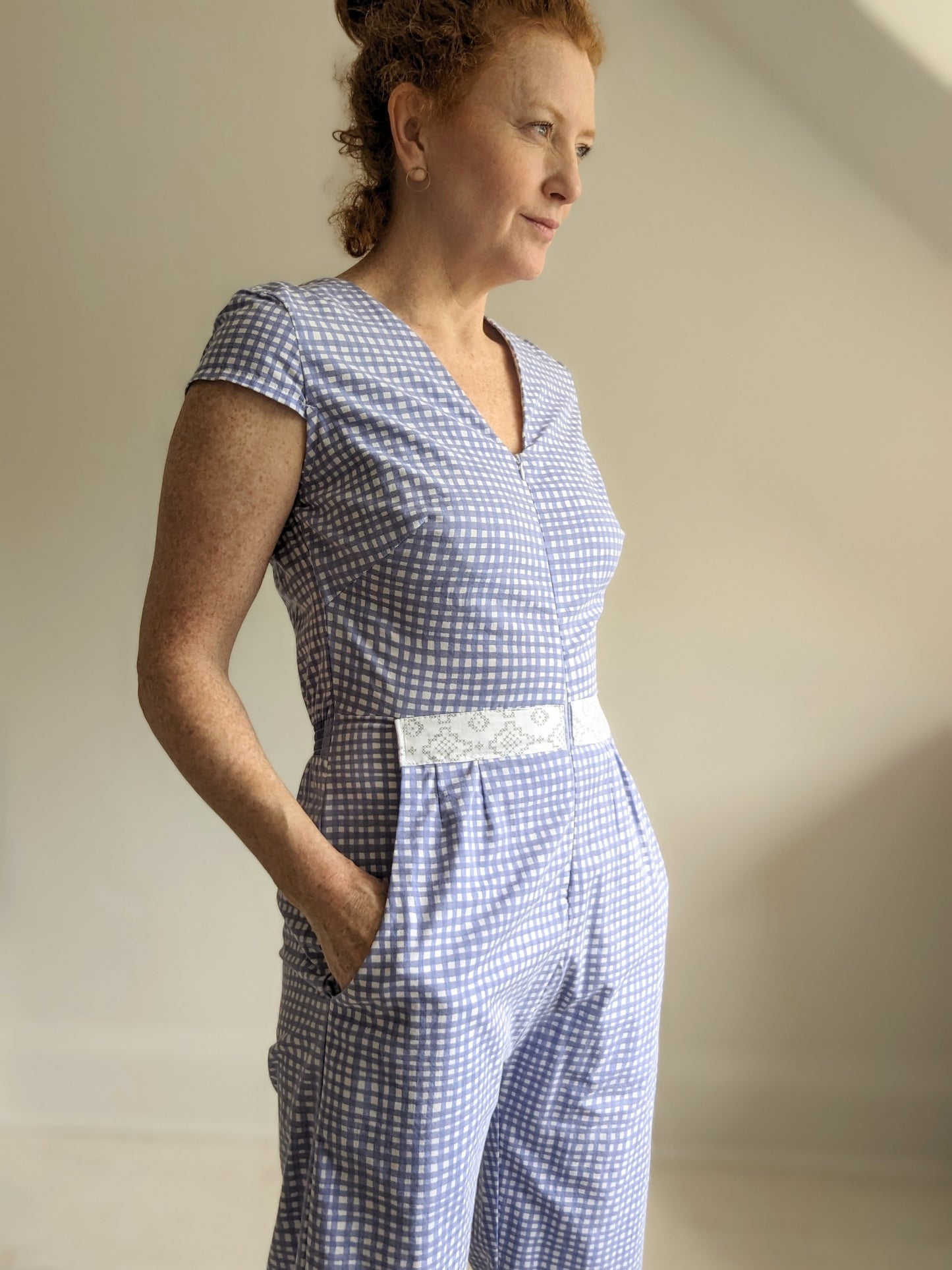 Francis Jumpsuit ~ Upcycled Cotton Size S #FRAN7
