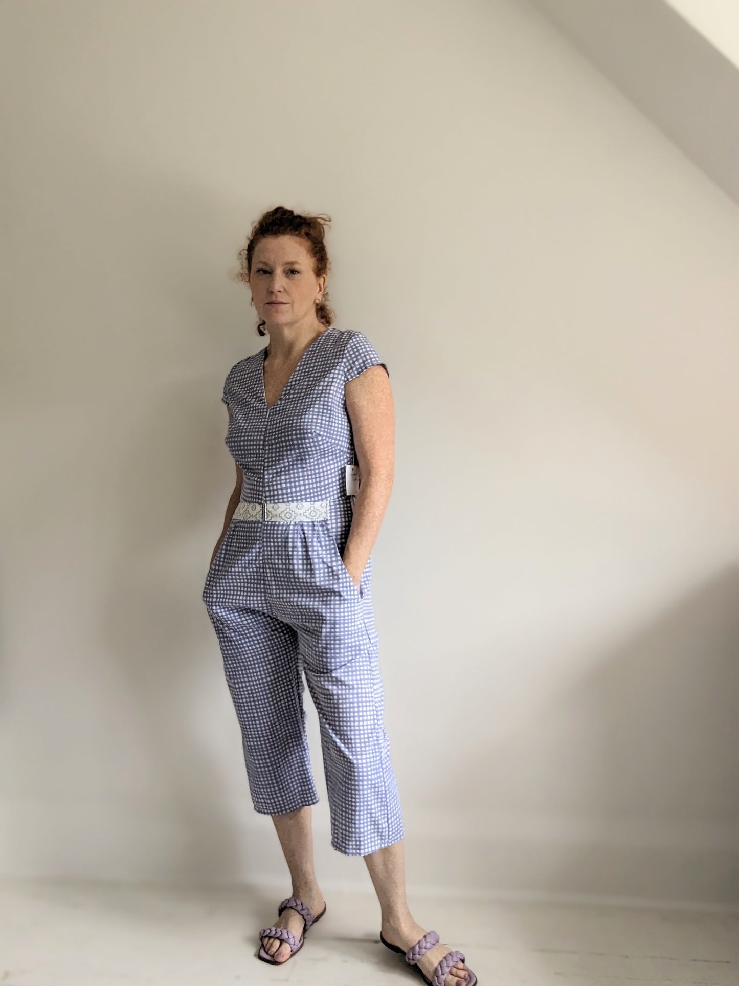 Francis Jumpsuit ~ Upcycled Cotton Size S #FRAN7