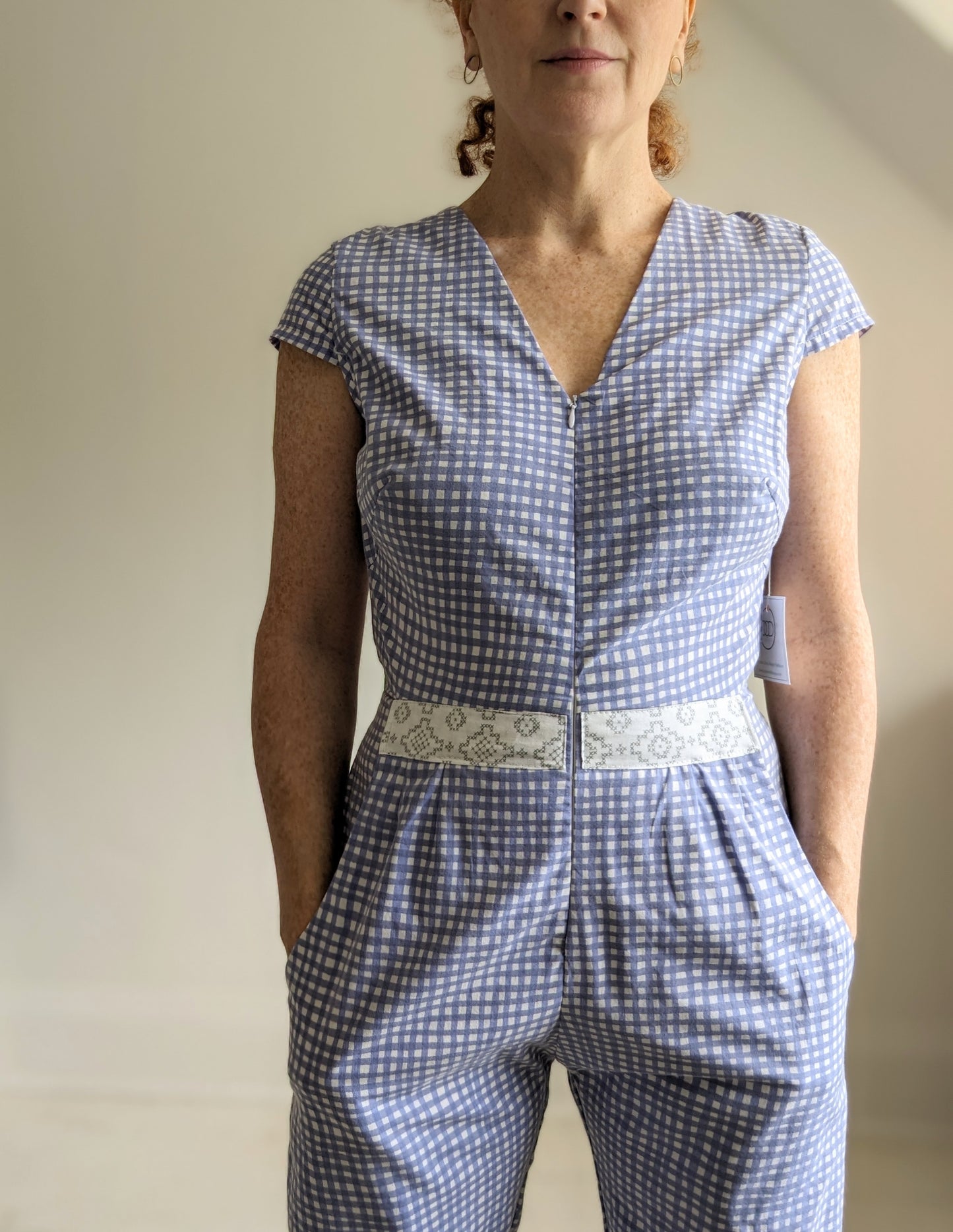 Francis Jumpsuit ~ Upcycled Cotton Size S #FRAN7