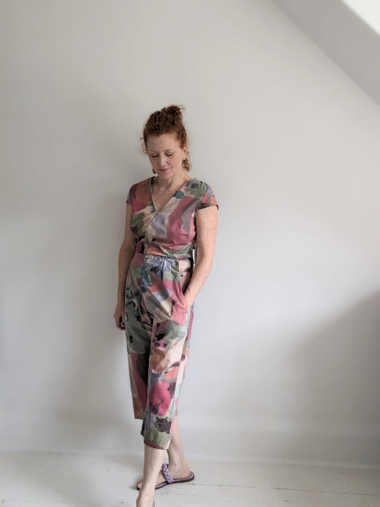 Francis Jumpsuit ~ Upcycled Cotton Size M #FRAN5