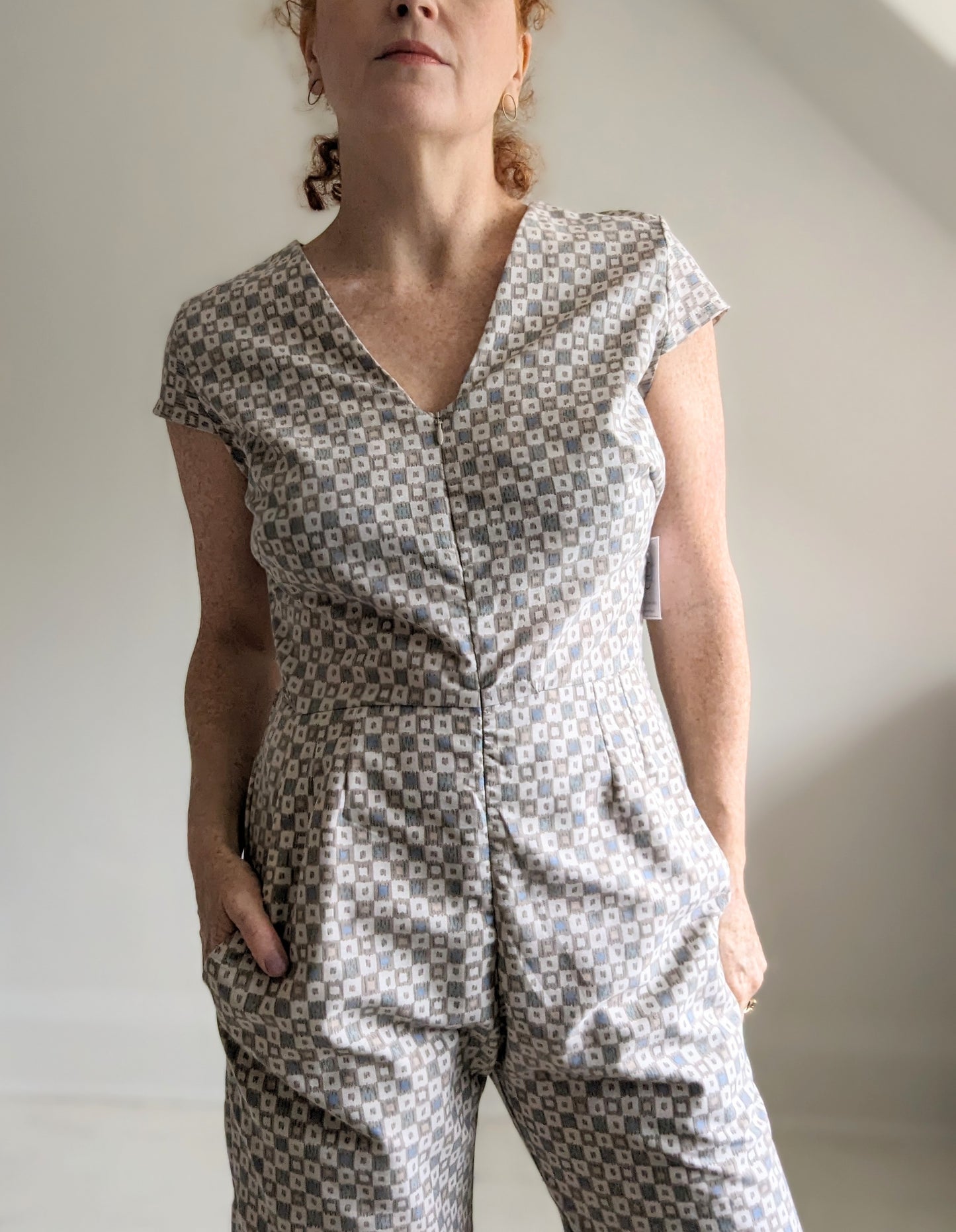 Francis Jumpsuit ~ Upcycled Cotton Size M #FRAN4