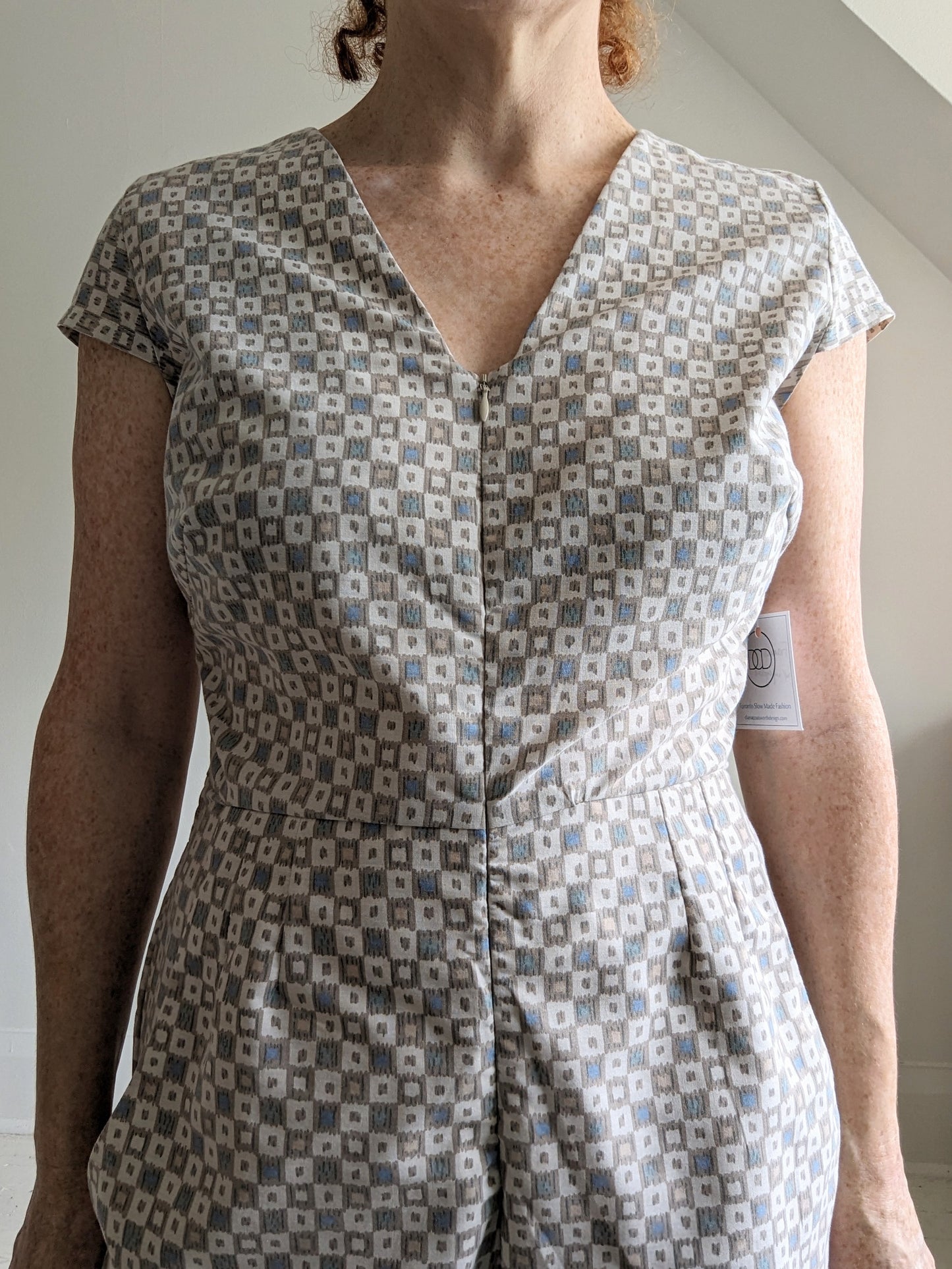 Francis Jumpsuit ~ Upcycled Cotton Size M #FRAN4