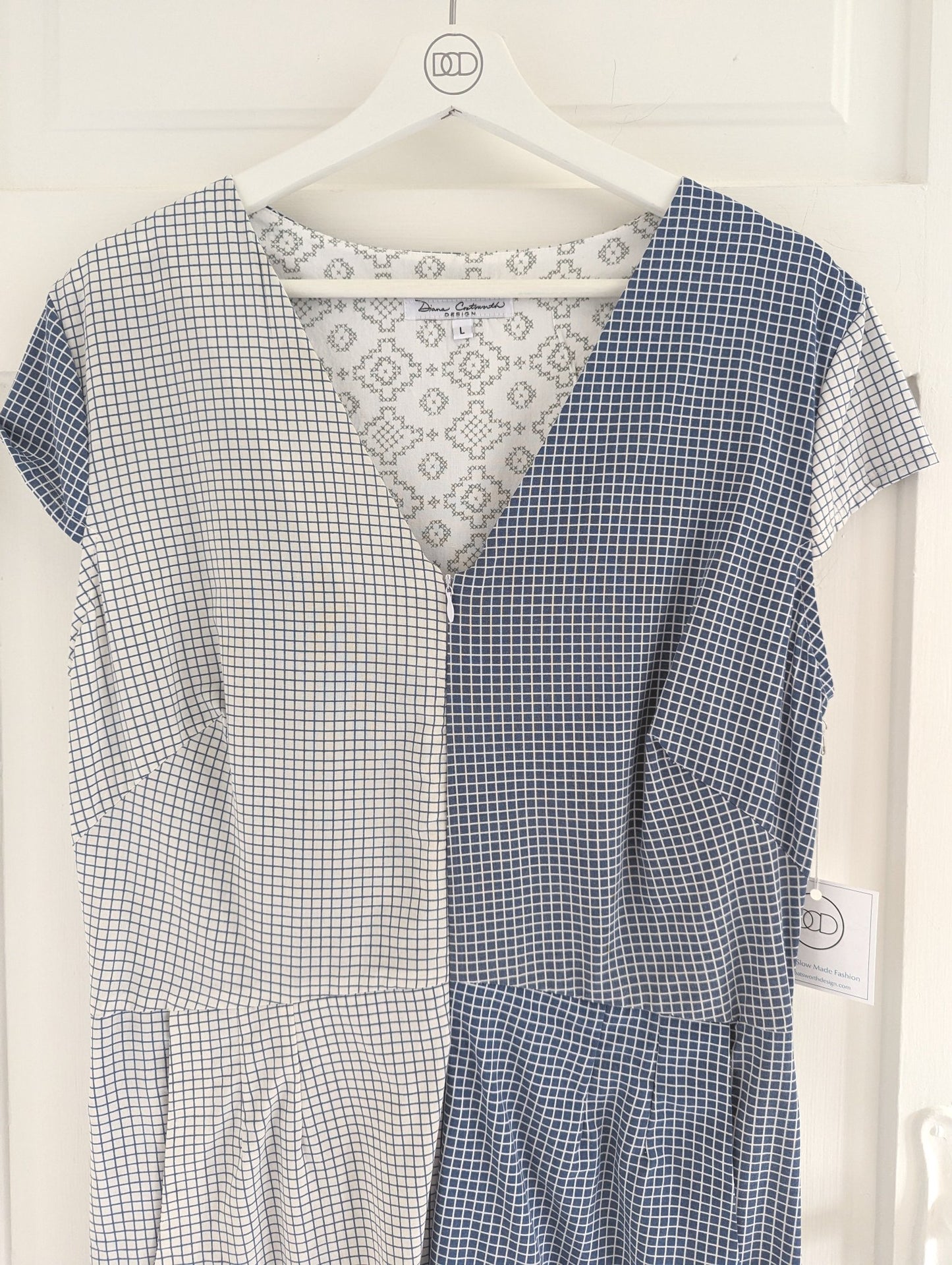 Francis Jumpsuit ~ Upcycled Cotton Size L #FRAN11