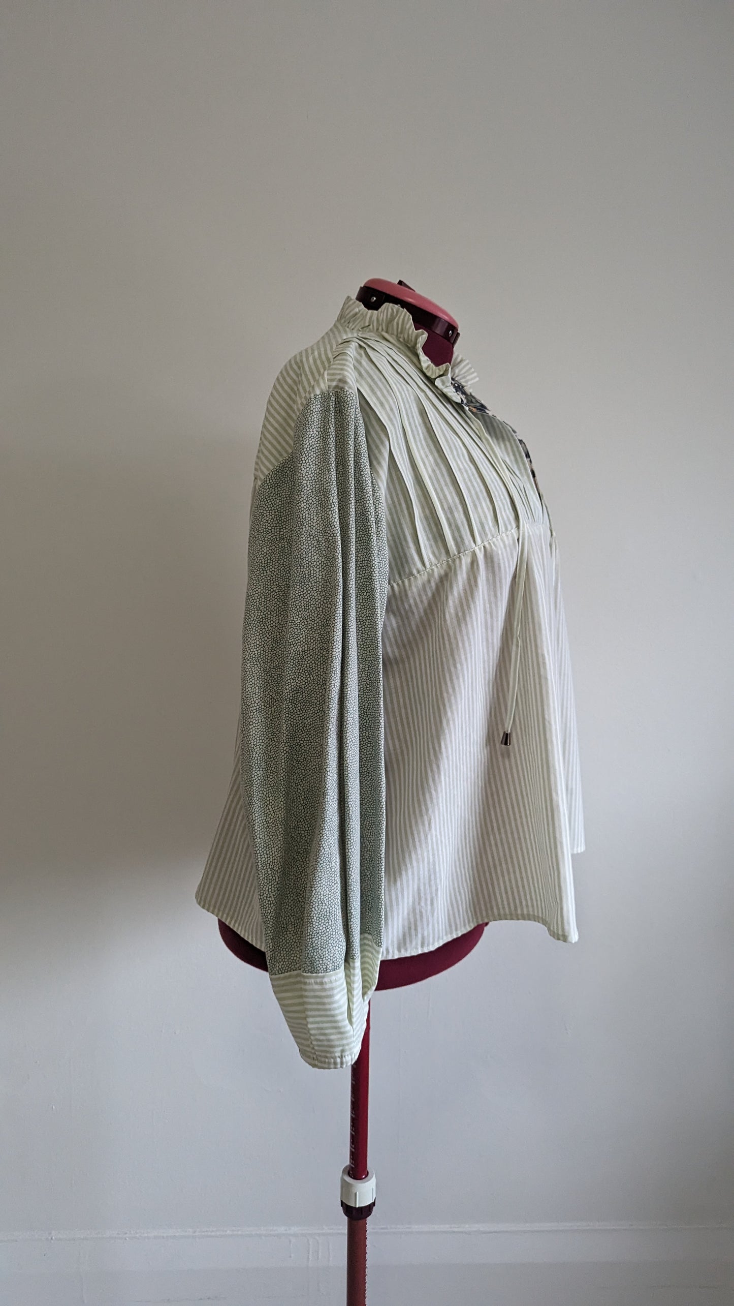 Meg Top with Upcycled Cotton 2X/3X #MEGTOP5