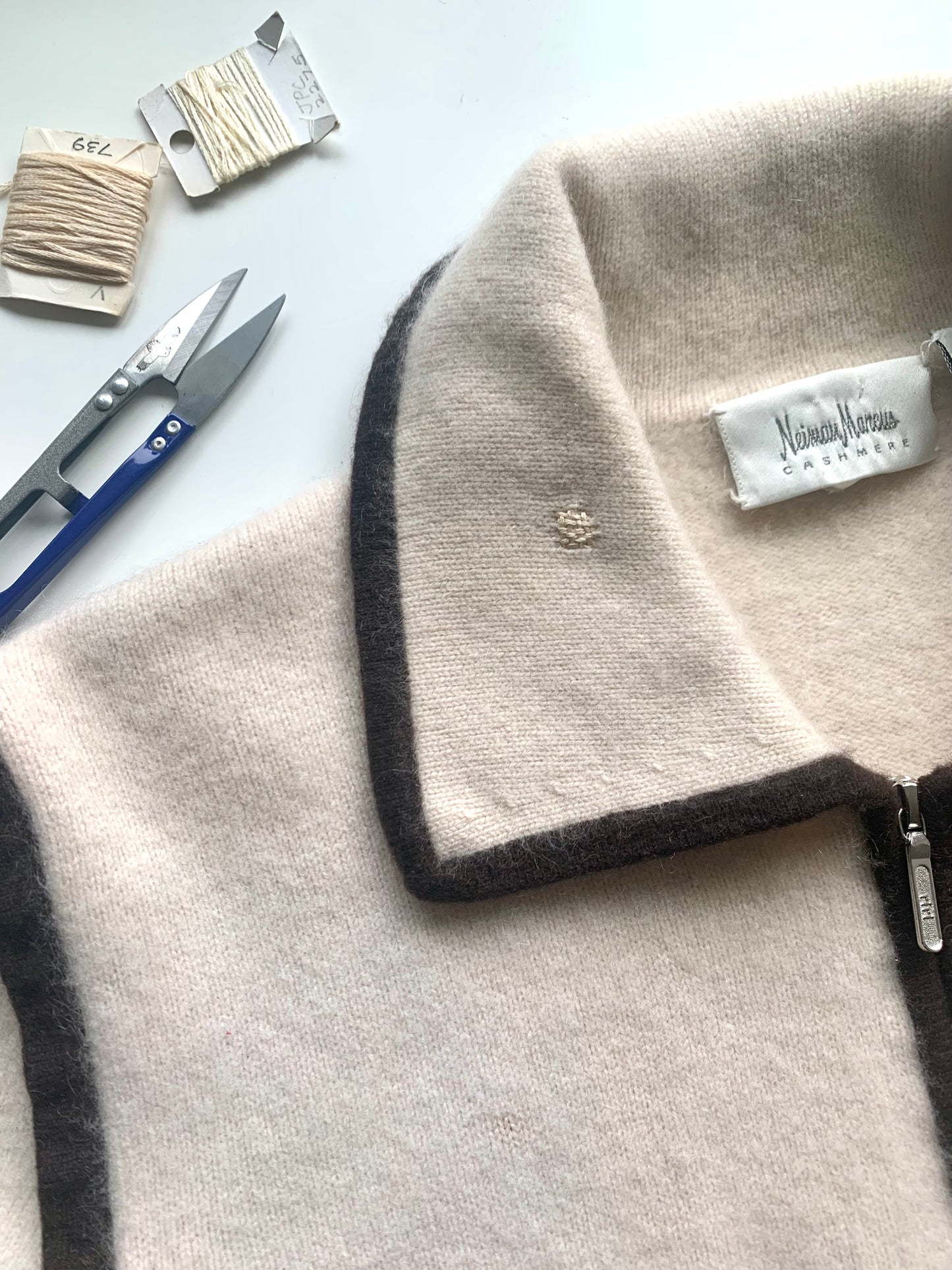 Visibly Mend your Knitwear