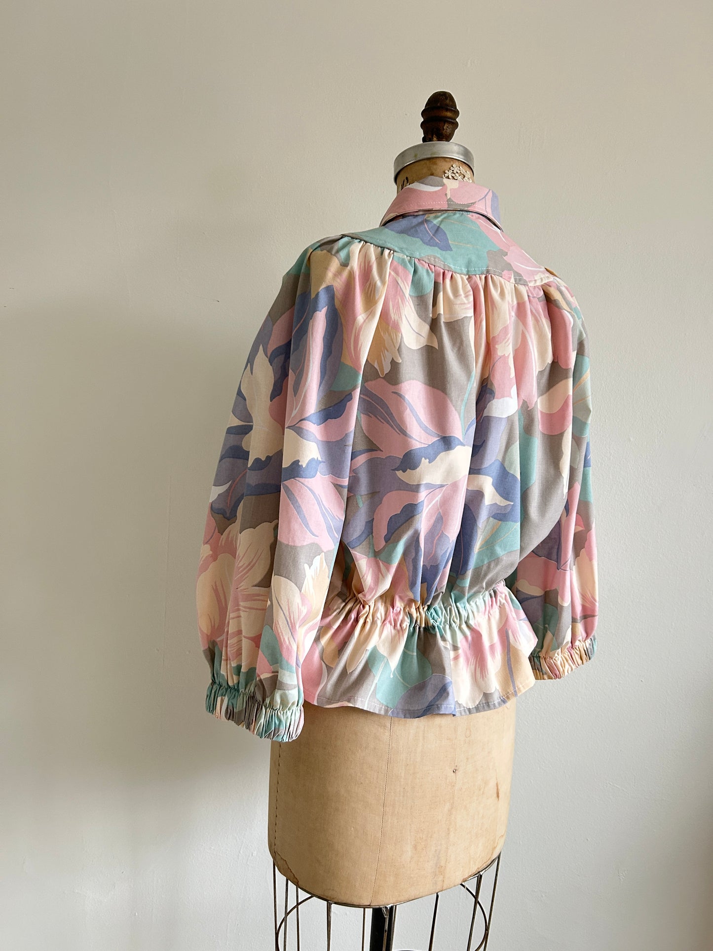 Jorgen Blouse - One of a Kind Upcycled Buttondown Size L/XL #JOR4