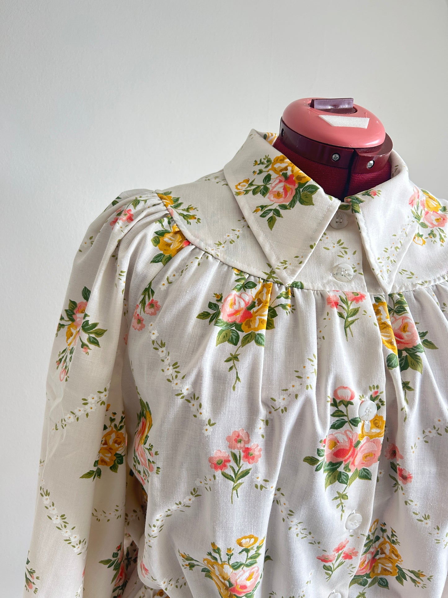 Jorgen Blouse - One of a Kind Upcycled Buttondown Size 2X/3X #JOR17