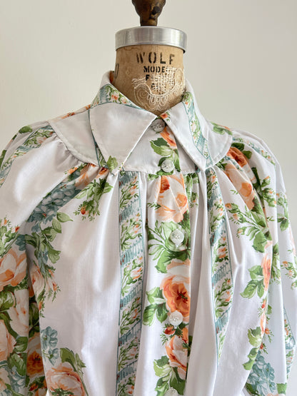 Jorgen Blouse - One of a Kind Upcycled Buttondown Size S/M #JORSM2