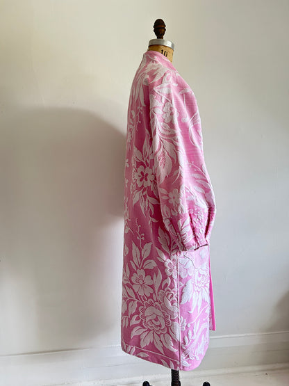 Vivianne Duster with Upcycled Throw Blanket Size S/M & XL/2X #CVDT1