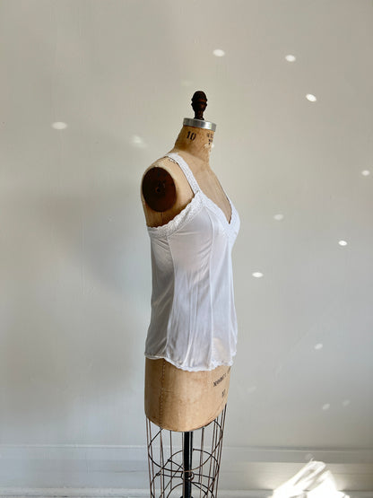 Vintage off white Lace Cami Slip Size XS/S #VIN1