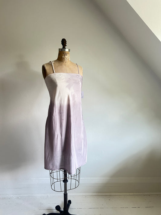 Hand Dyed Vintage Handmade Slip Dress Size XS #VIN14