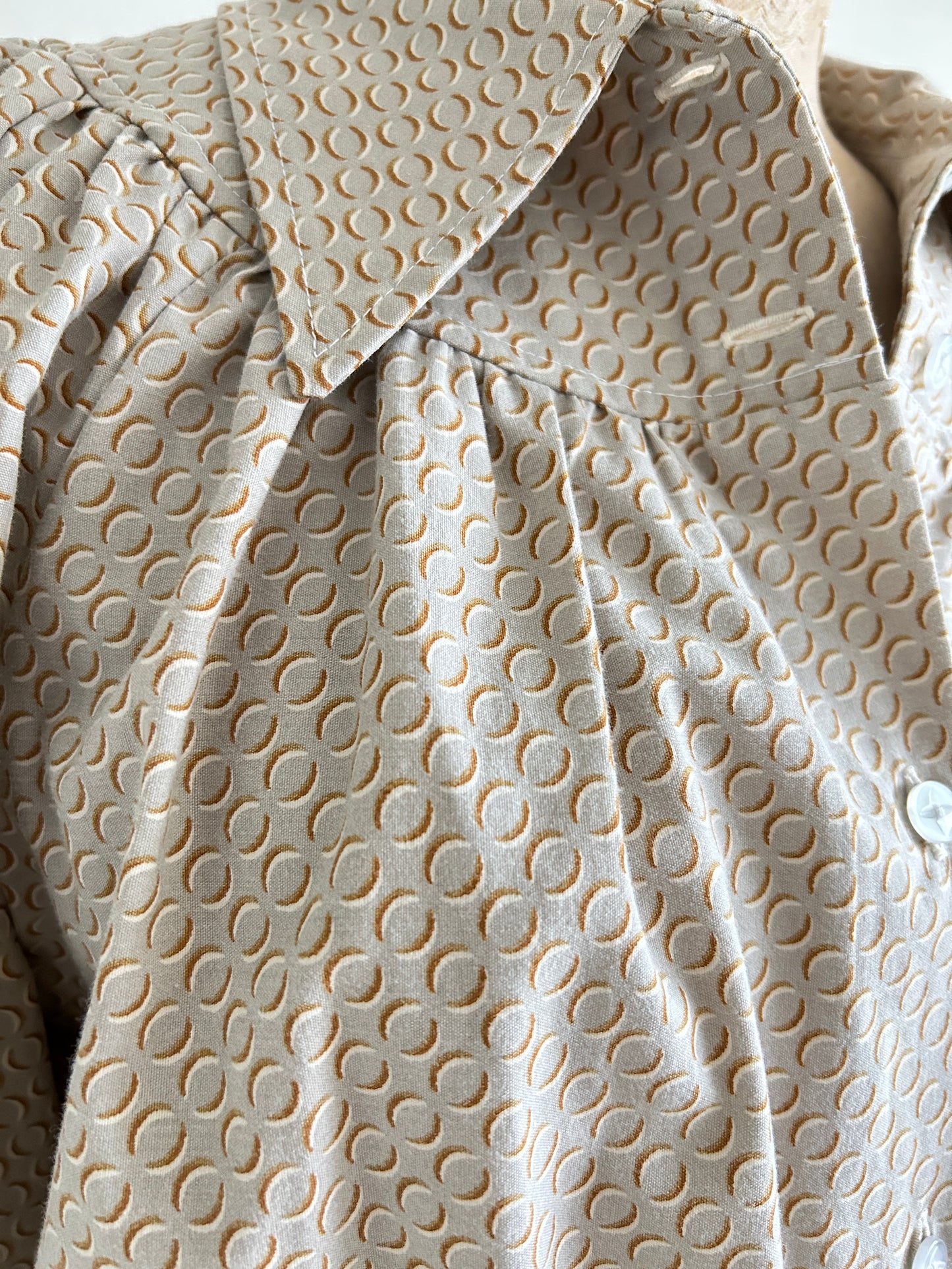 Jorgen Blouse - One of a Kind Upcycled Buttondown Size L/XL #JOR5