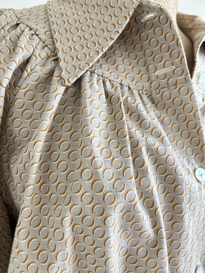 Jorgen Blouse - One of a Kind Upcycled Buttondown Size L/XL #JOR5