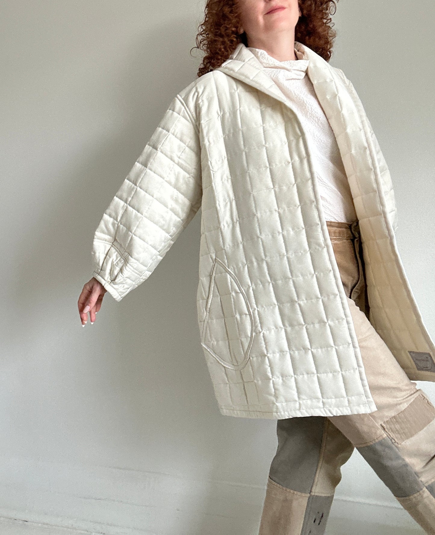 Vivianne Jacket Upcycled Quilt Size XL/2X #CVJQX2X100