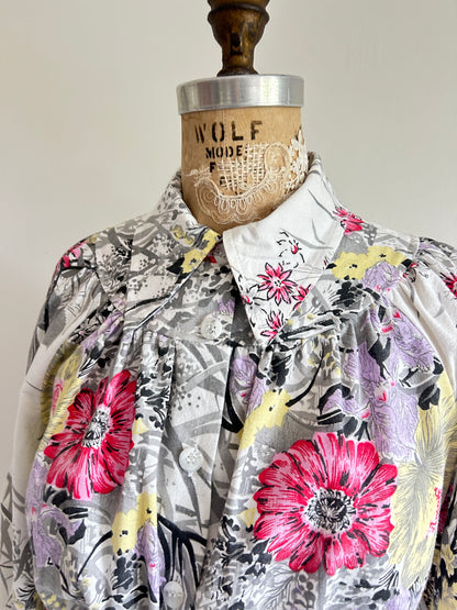 Jorgen Blouse - One of a Kind Upcycled Buttondown Size S/M #JORSM4