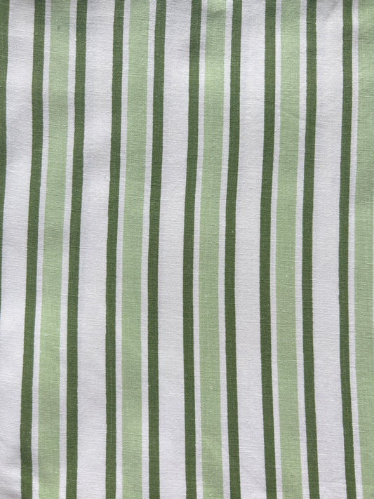 Preorder in your Size Jorgen Blouse - Vintage Double Green Stripe