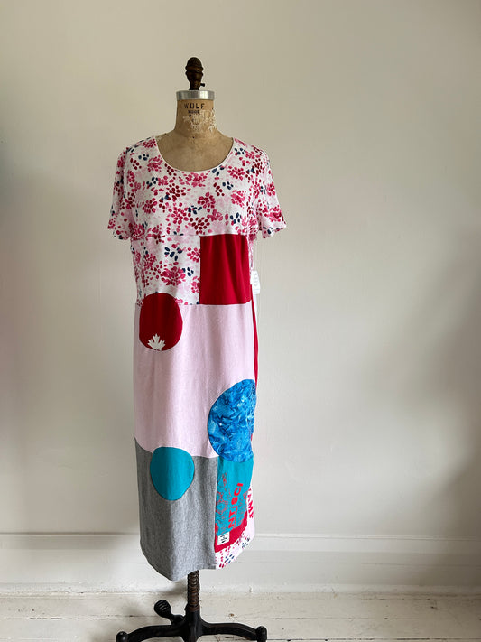 Vintage & Upcycled Tshirt Dress Size M/L #TDRESS14