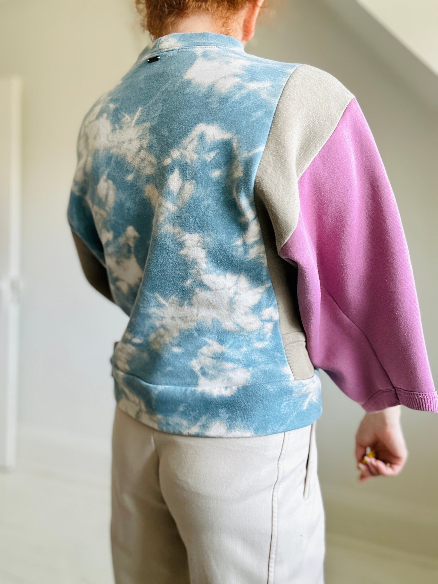 Upcycled Vintage Reworked Sweatshirt M/L #SWML1