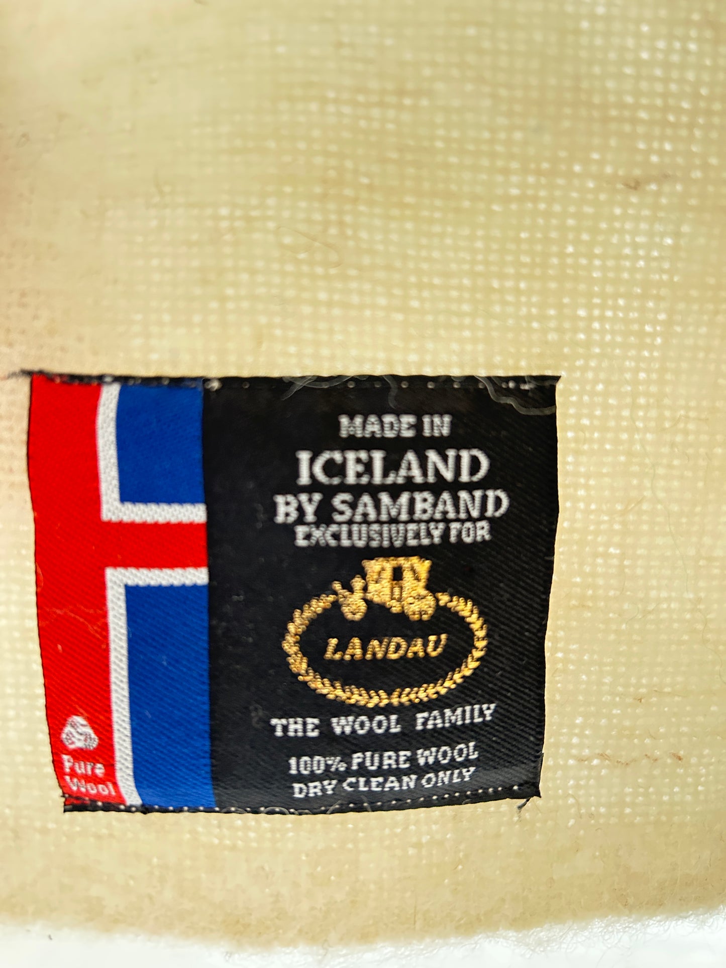 Vivianne Duster with Upcycled Vintage Icelandic Wool & Throw Blanket Size 2X/3X #CVDW23X63