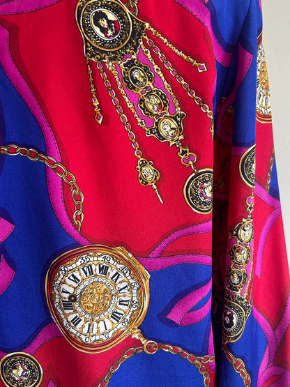 Vintage Braemar by Jeremy Scott Blouse Size L/XL #VIN11