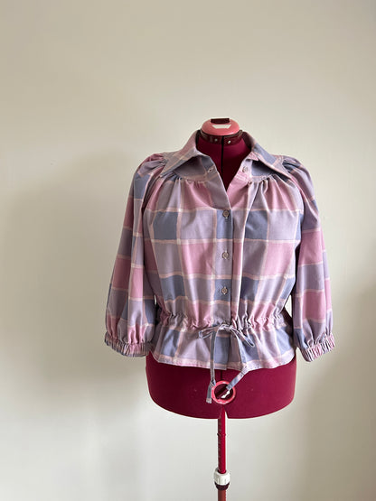 Jorgen Blouse - One of a Kind Upcycled Buttondown Size L/XL #JOR7