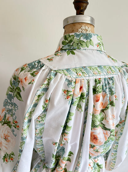 Jorgen Blouse - One of a Kind Upcycled Buttondown Size S/M #JORSM2