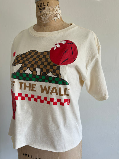 Reworked Preloved Vans Tshirt - Circle Series Size S/M #TSHIRT1