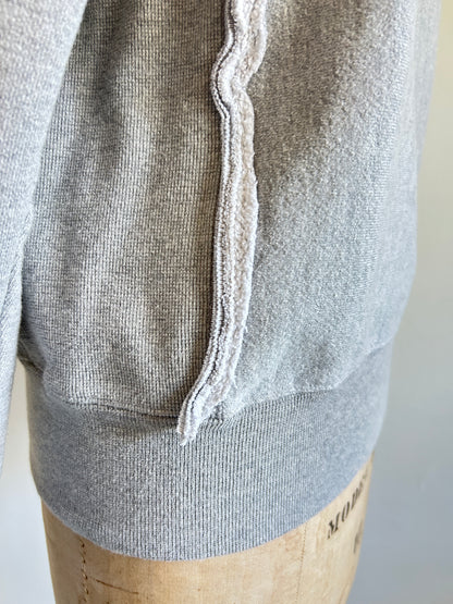 Ruffled & Battenburg Lace Upcycled Champion Sweatshirt XS/S #SWRXXS3