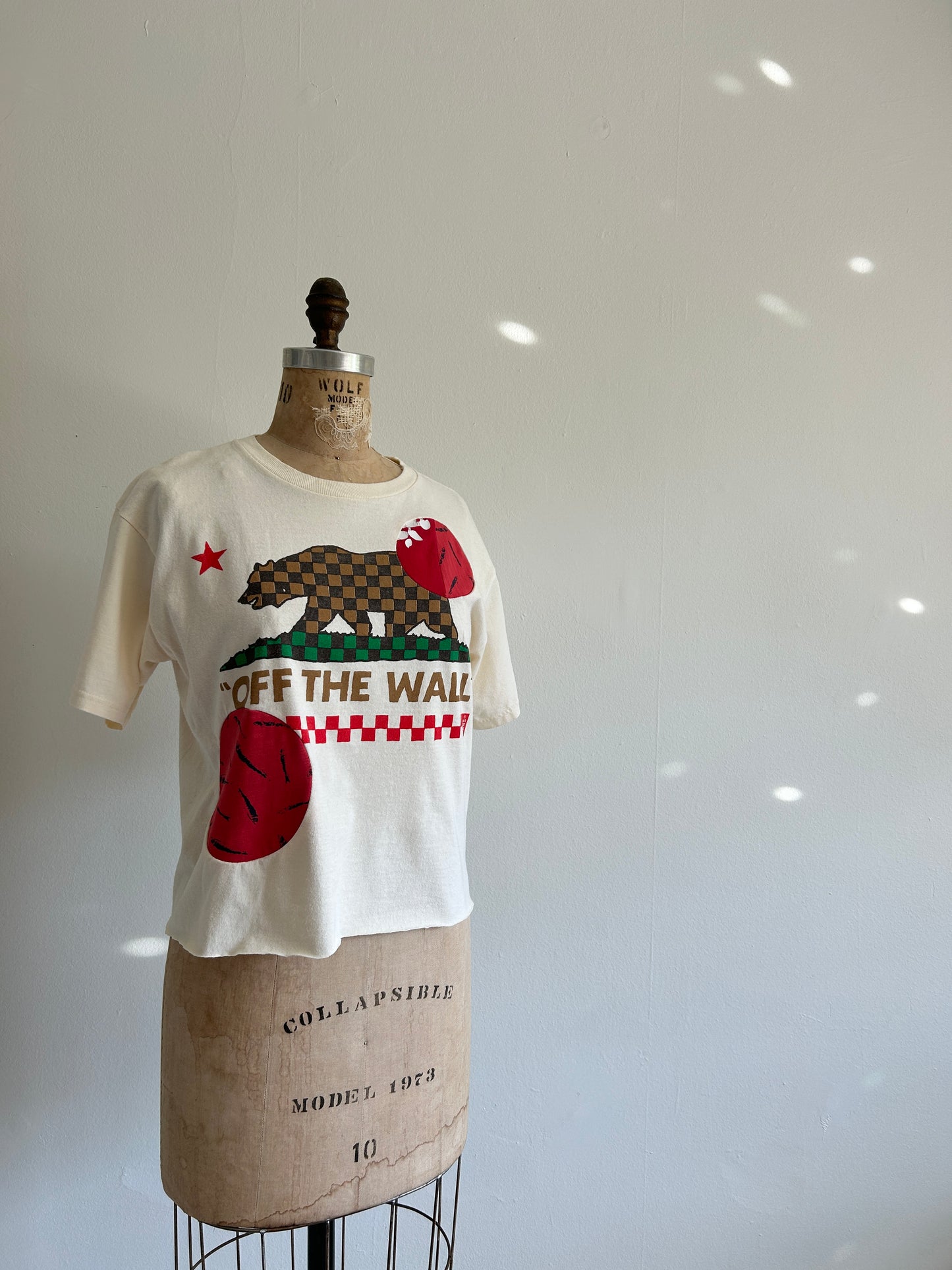 Reworked Preloved Vans Tshirt - Circle Series Size S/M #TSHIRT1