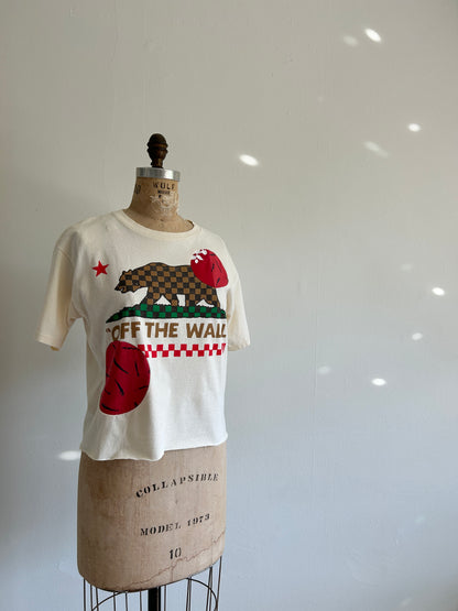 Reworked Preloved Vans Tshirt - Circle Series Size S/M #TSHIRT1