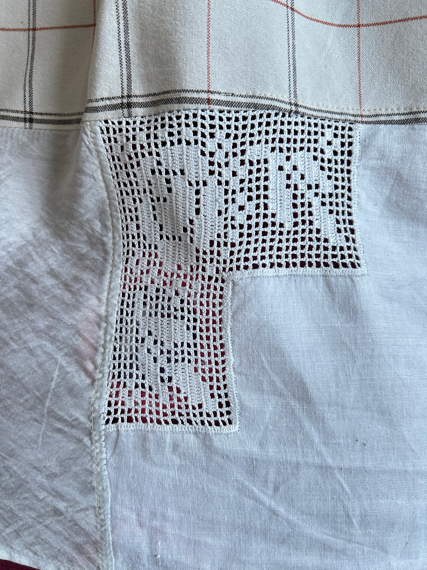 Reworked “Tuxedo Workwear” Buttondown Shirt with Handstitching 2X #TB23X8