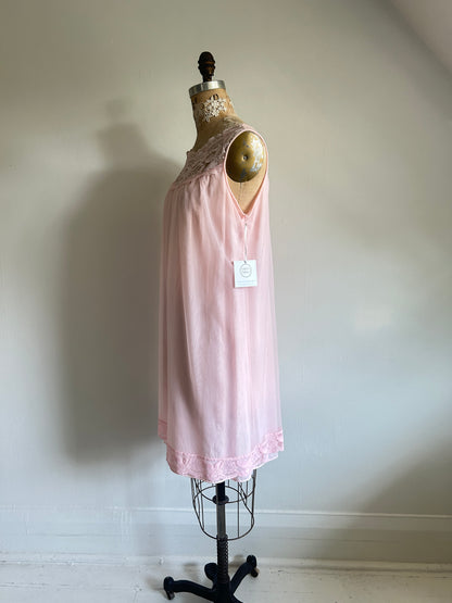 Vintage Baby Doll in Powder Pink Size L #VIN