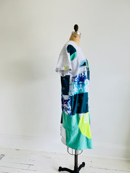Vintage & Upcycled Tshirt Dress Size M/L #TDRESS2
