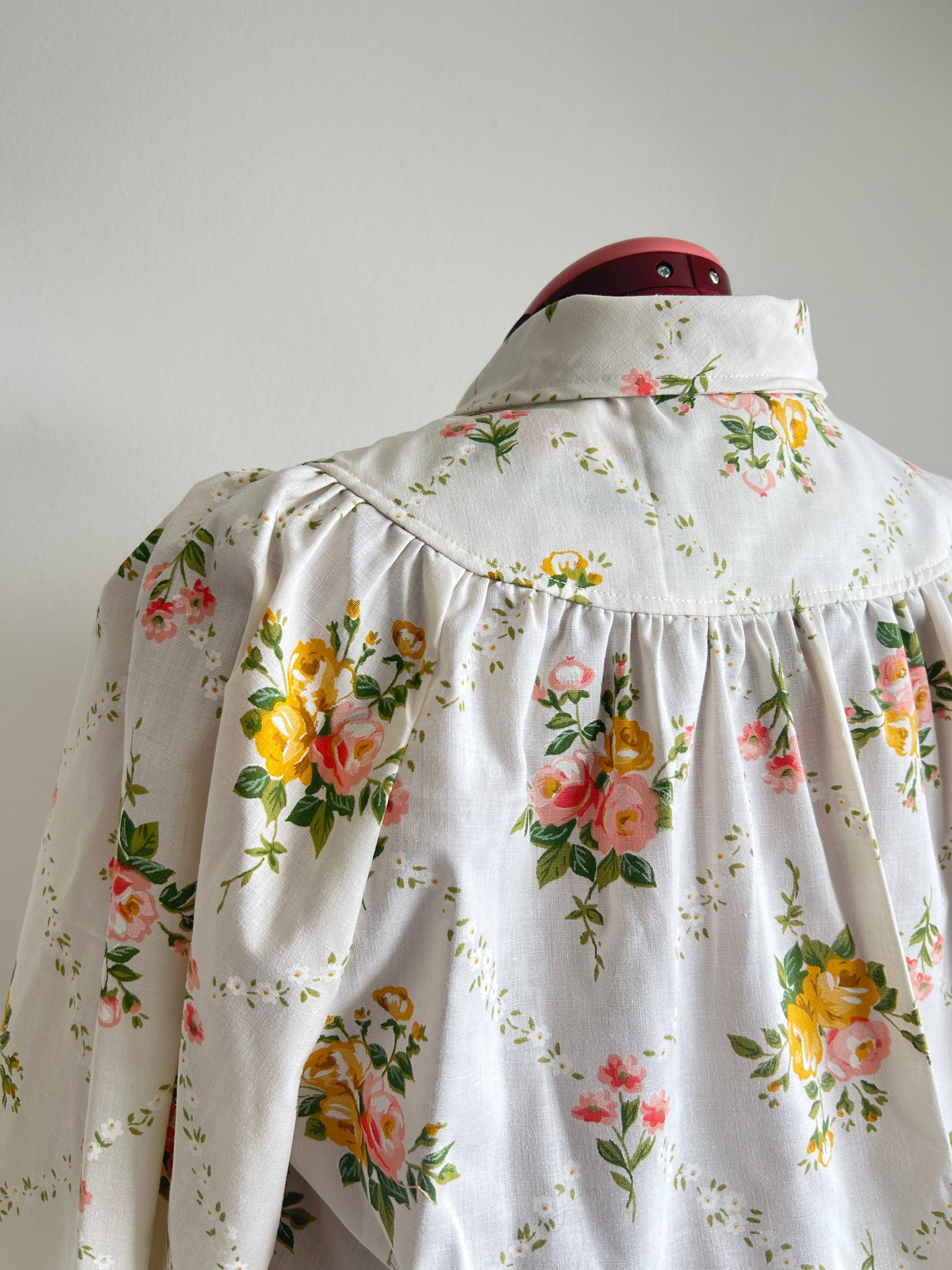 Jorgen Blouse - One of a Kind Upcycled Buttondown Size 2X/3X #JOR17