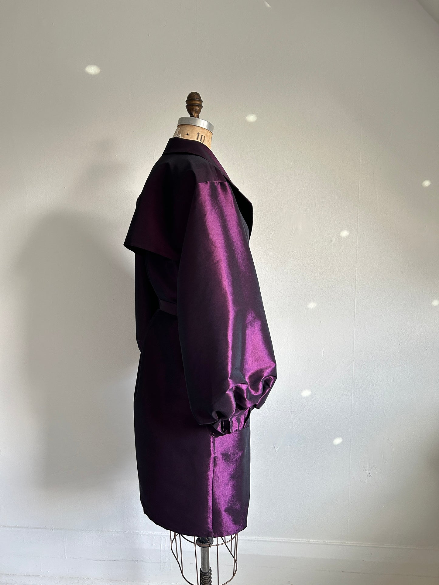 Edit Trench with Lightweight Tafetta Orchid Sizes XS-3X #CTEOR