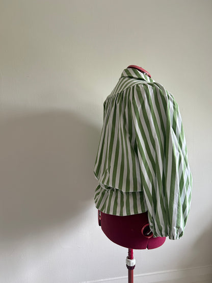 Jorgen Blouse - One of a Kind Upcycled Buttondown Size 2X/3X #JOR23X15