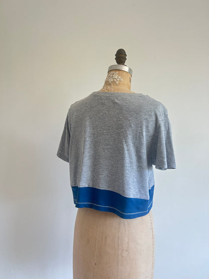 Reworked Preloved Canada Iron On Tshirt - Circle Series Size S/M #TSHIRT11
