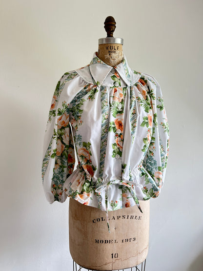 Jorgen Blouse - One of a Kind Upcycled Buttondown Size S/M #JORSM2