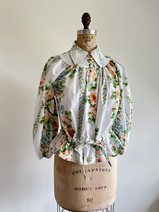 Jorgen Blouse - One of a Kind Upcycled Buttondown Size S/M #JORSM2