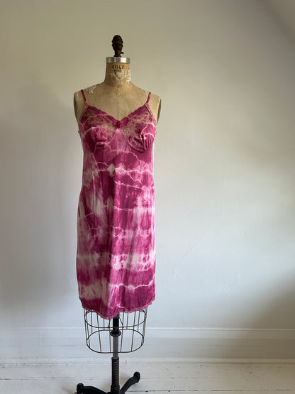 Hand Dyed Vintage Slip Dress Size S/M #VIN22