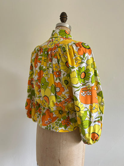 Jorgen Blouse - One of a Kind Upcycled Buttondown Size S/M #JORSM9