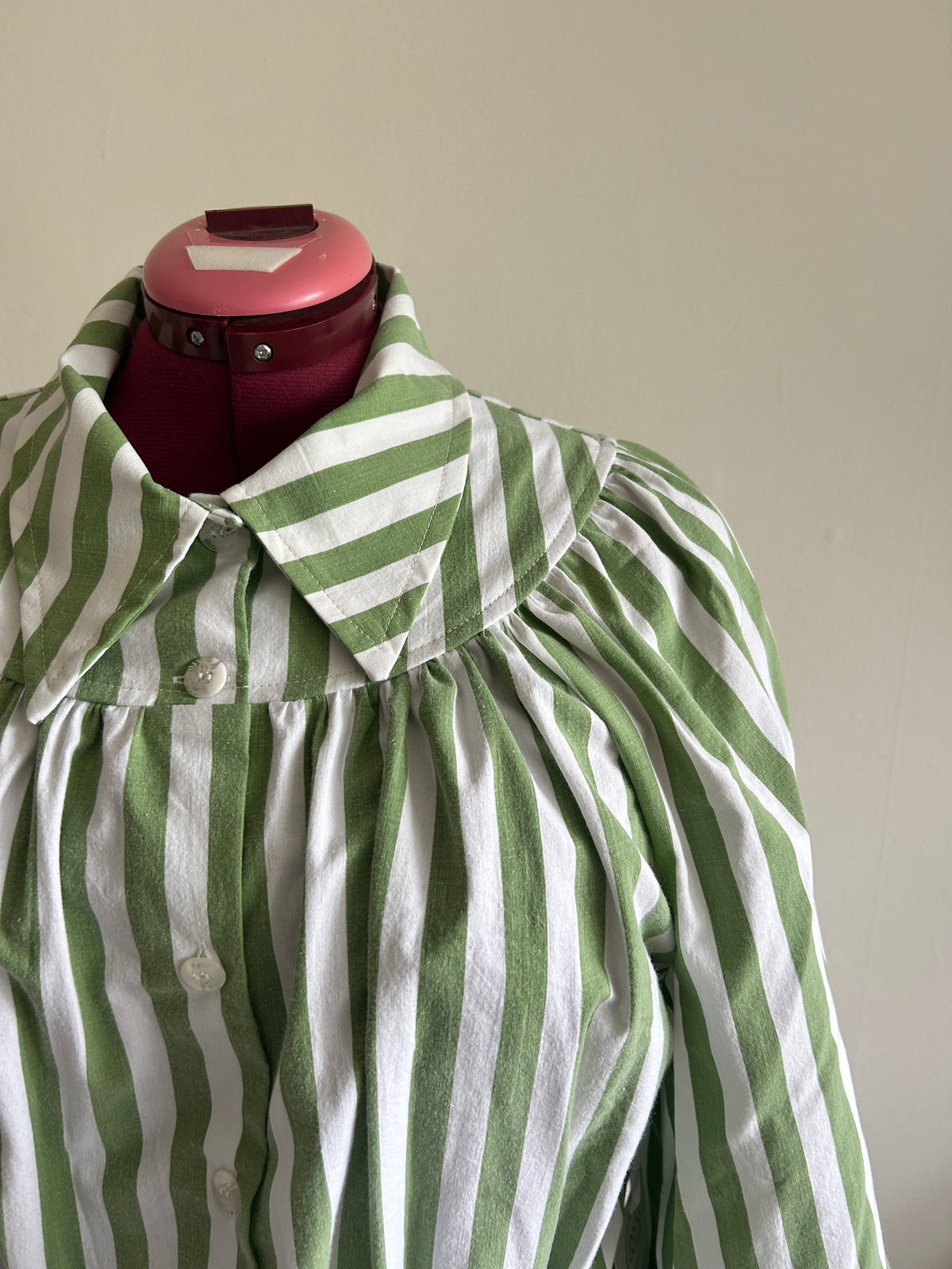 Jorgen Blouse - One of a Kind Upcycled Buttondown Size 2X/3X #JOR23X15